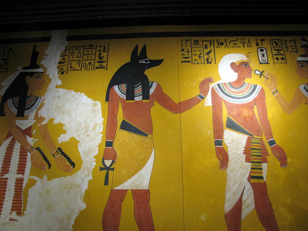 Aegyptische Wandmalereien