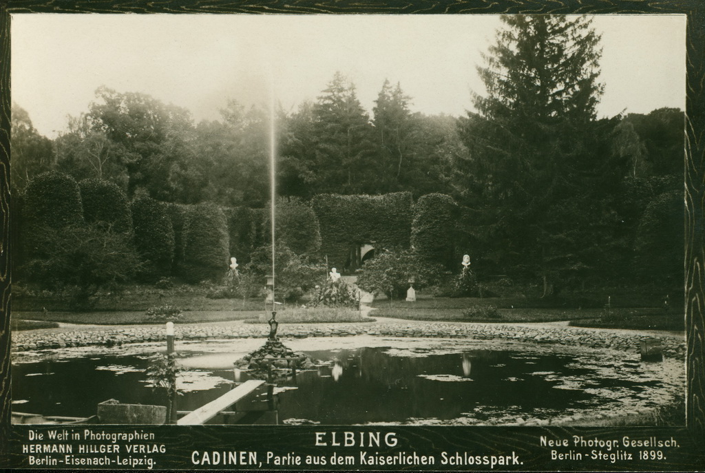 Elbing - Cadinen, kaiserlicher Schlo�park