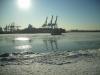 Hamburger Hafen im Winter Hamburger Hafen im Winter