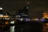 Laeiszhalle Elbphilharmonie Hamburg bei Nacht Laeiszhalle Elbphilharmonie Hamburg bei Nacht